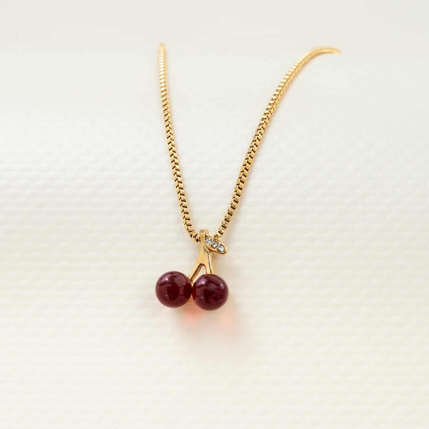 Cadena Cherry Roja Mujer