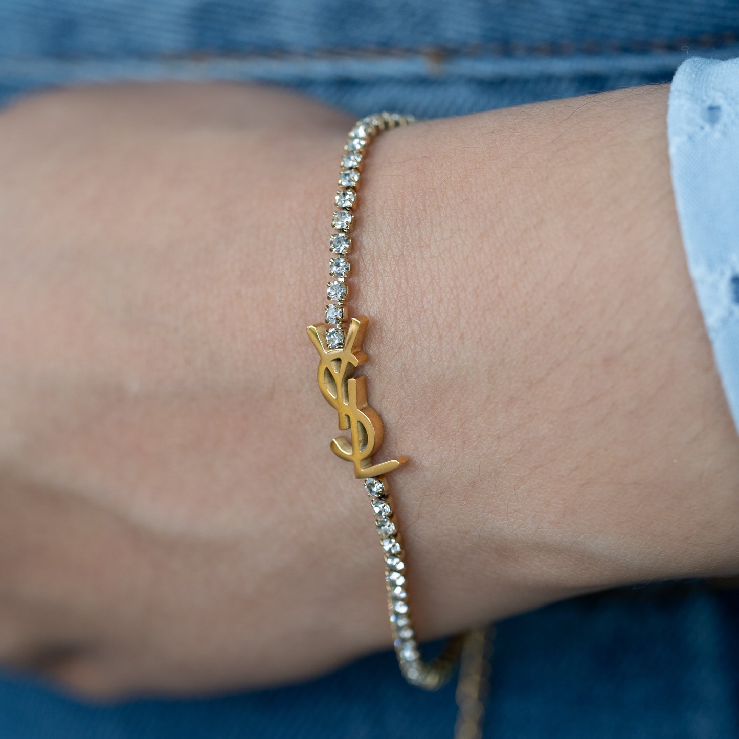 Pulsera Mujer YSL Diamantes - Ref042