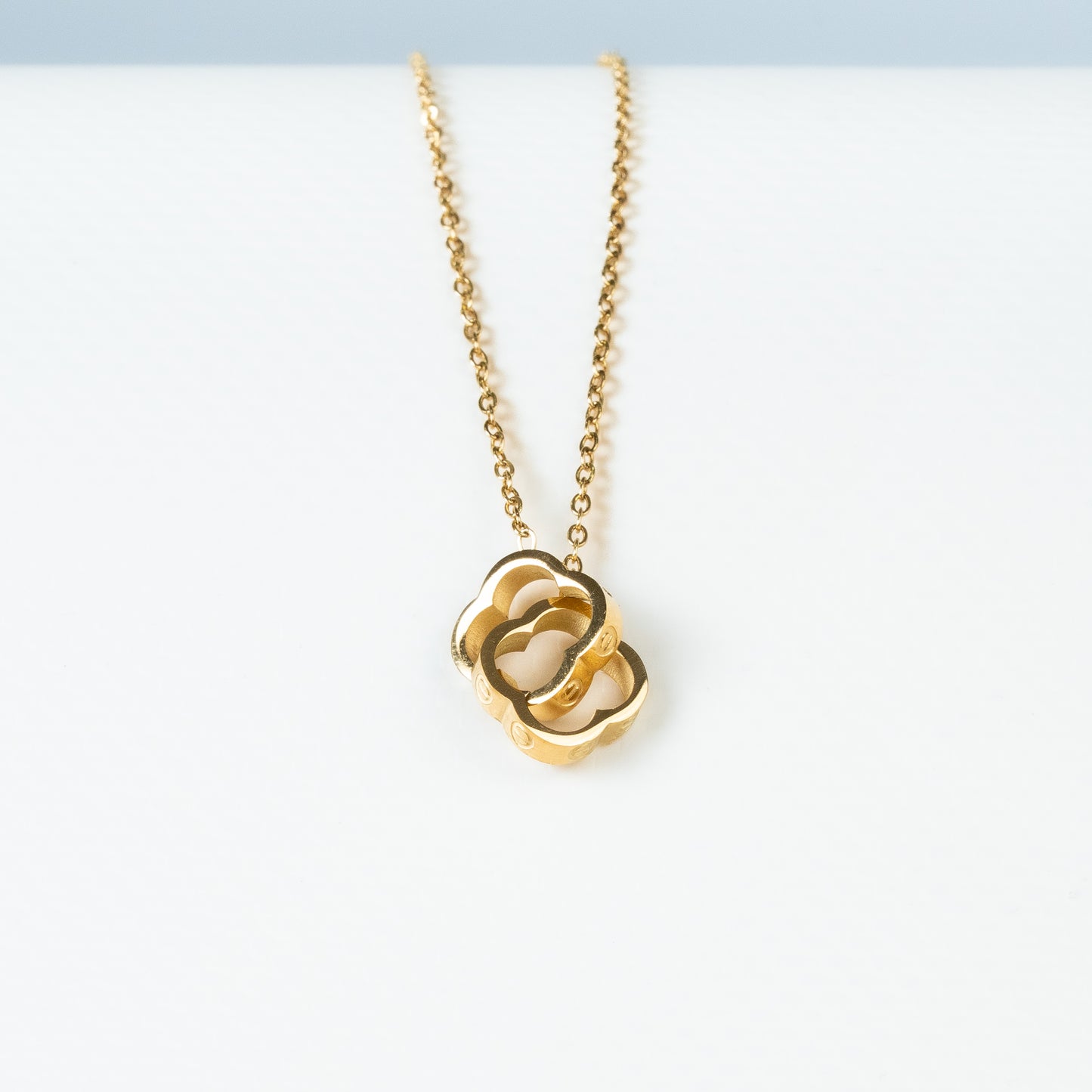 Cadena Trébol Enlazado Mujer - Ref85