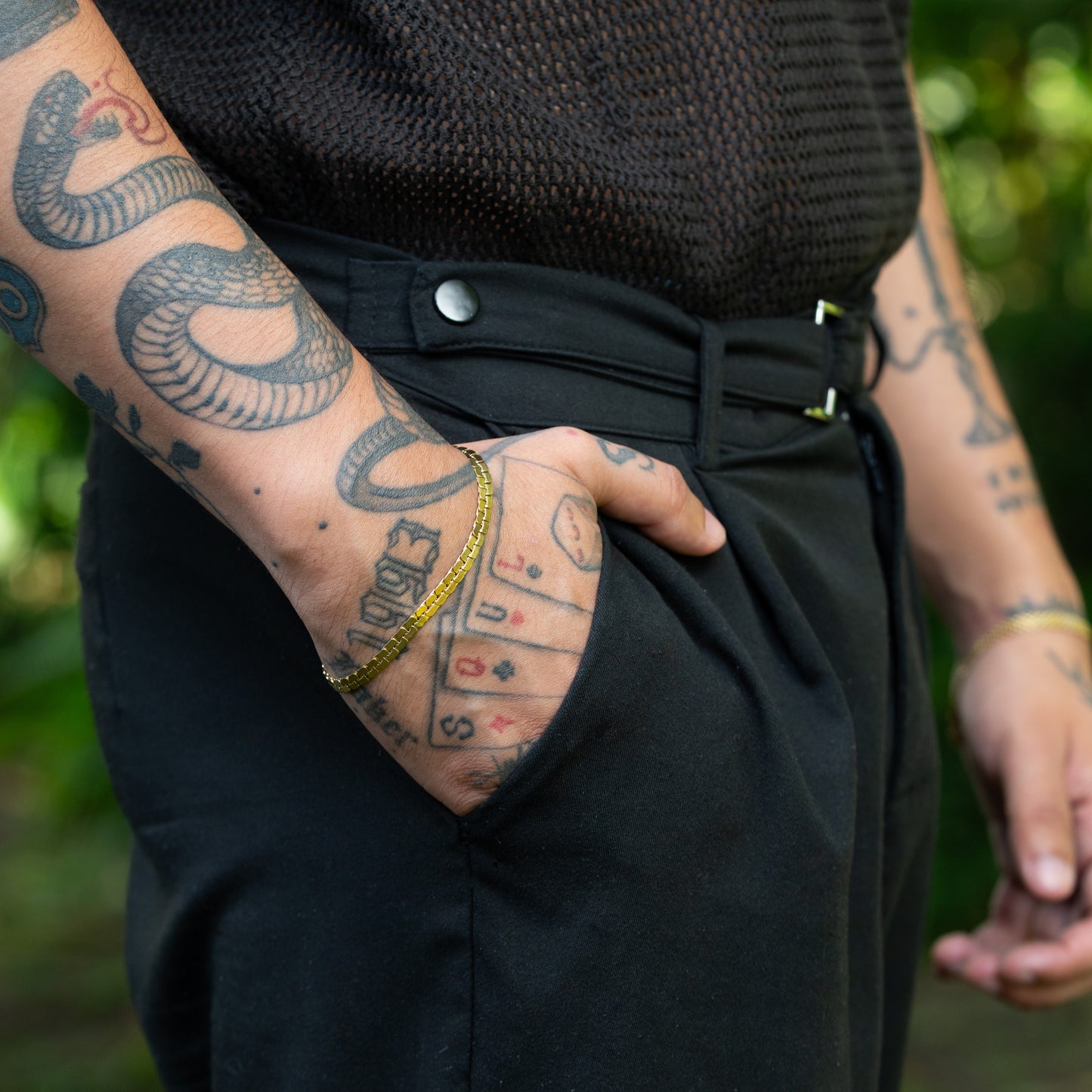 Pulsera Bloques Hombre