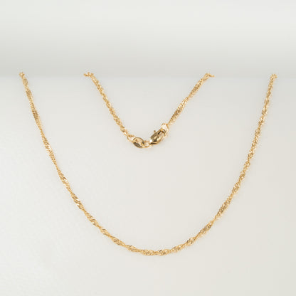 Cadena Singapur Hombre
