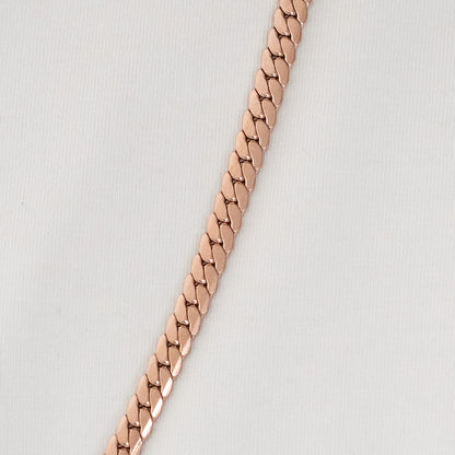 Cadena Serpiente Rosa Hombre
