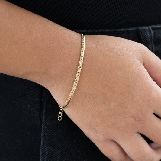 Pulsera Grabada Mujer