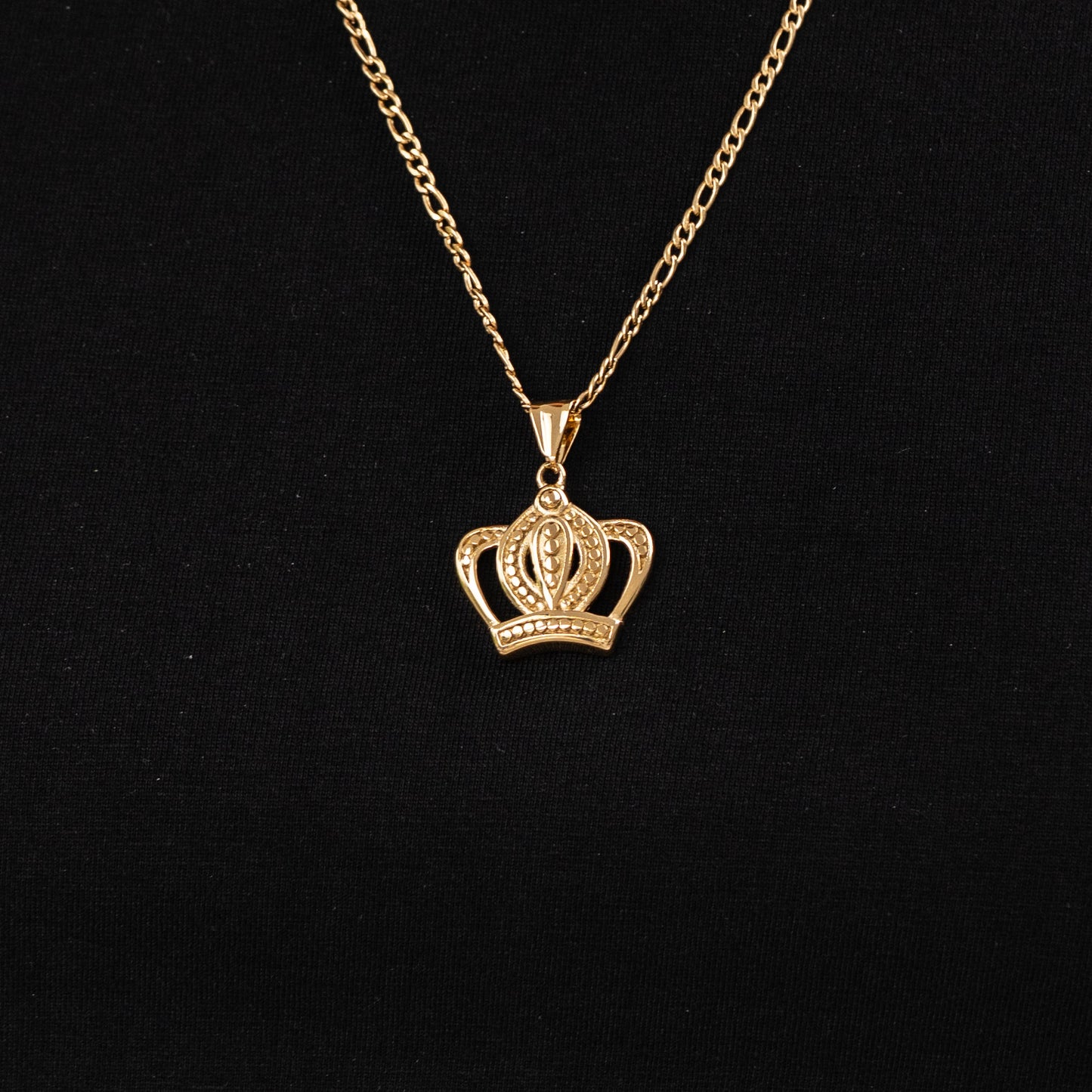 Combo Hombre Cadena Cartier + Dije Corona