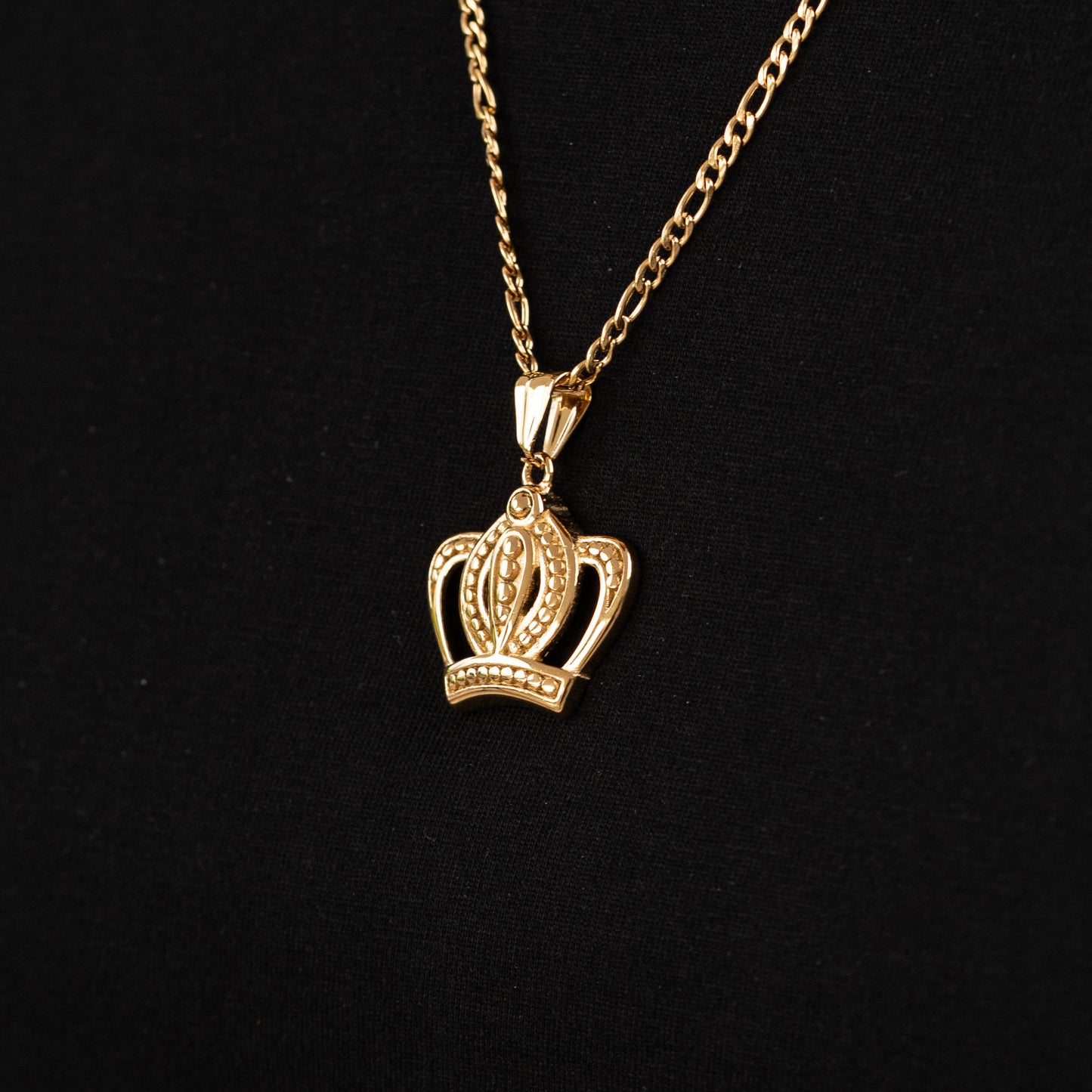 Combo Hombre Cadena Cartier + Dije Corona