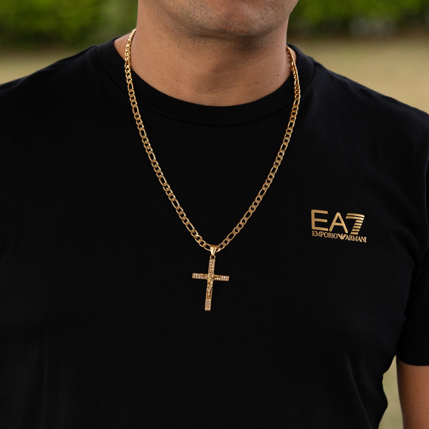 Combo Hombre Cadena Cartier + Dije