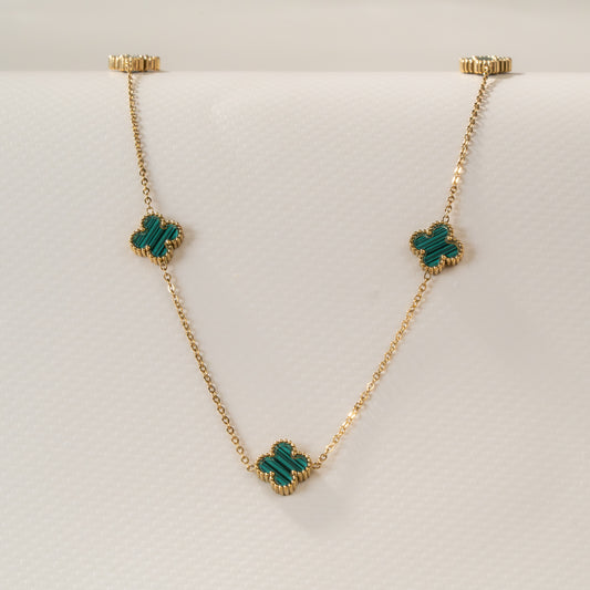 Cadena VC Trébol Verde Mujer - Ref106