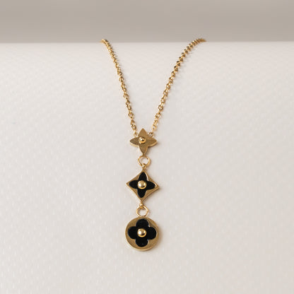 Cadena Trébol Triple Mujer - Ref103