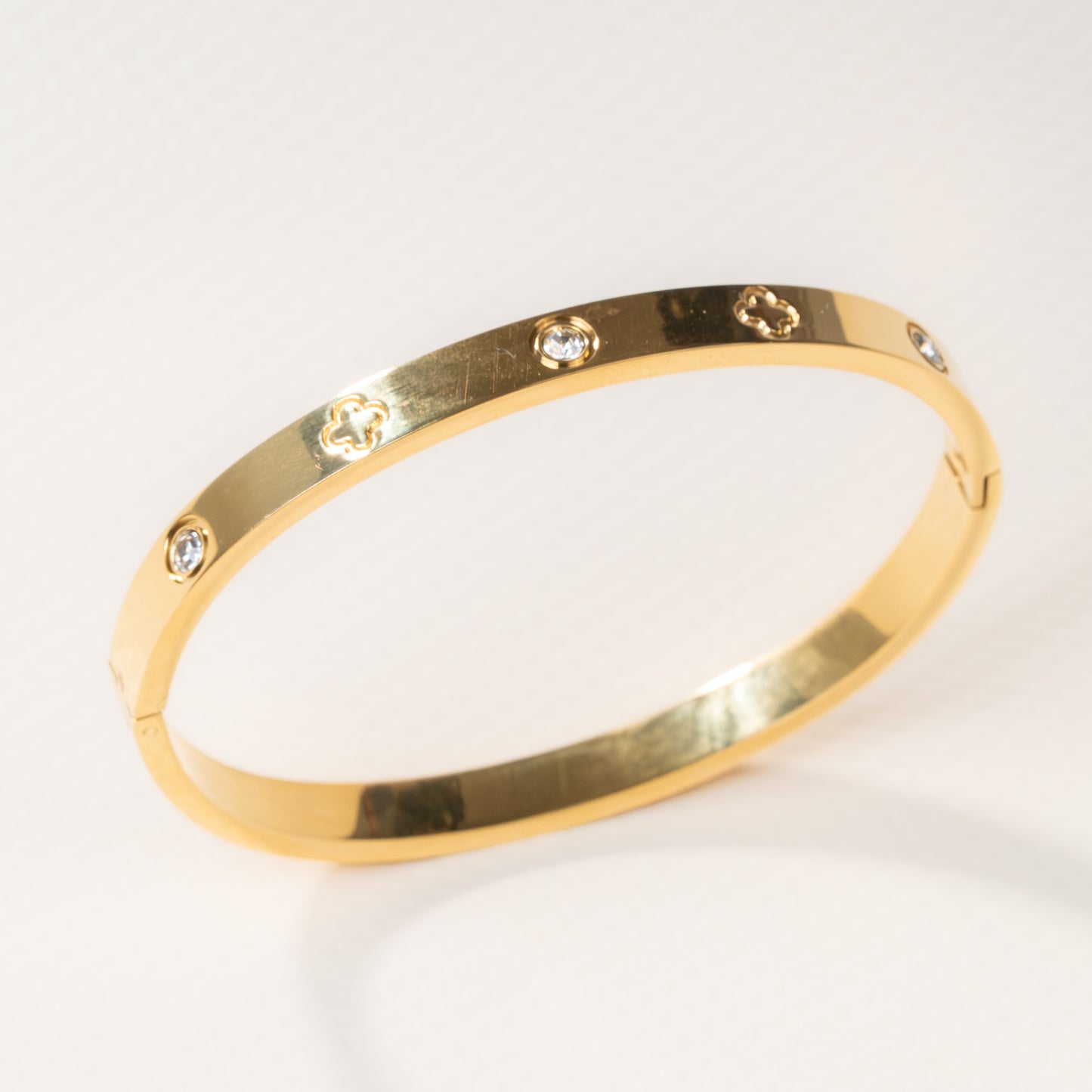 Pulsera Mujer VC Trebol Diamantes - Ref127