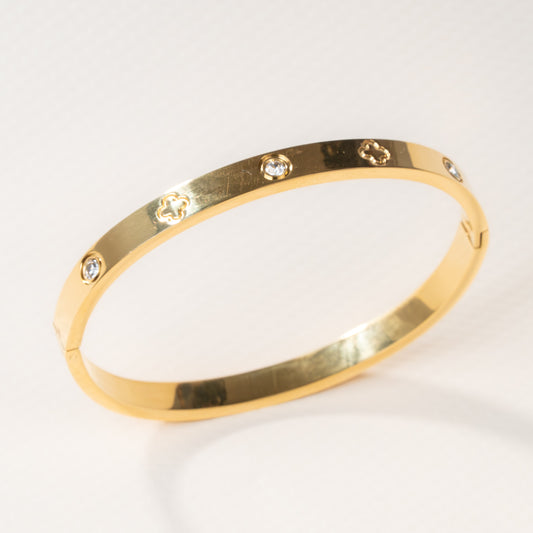 Pulsera Mujer VC Trebol Diamantes - Ref127