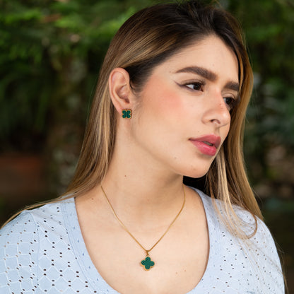 Combo Dama VC Trébol Verde Ref116 + Ref41