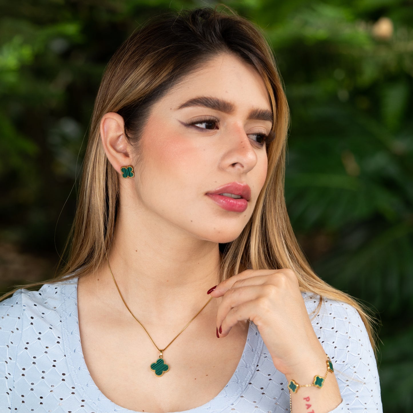 Combo Dama VC Trébol Verde Ref116 + Ref41