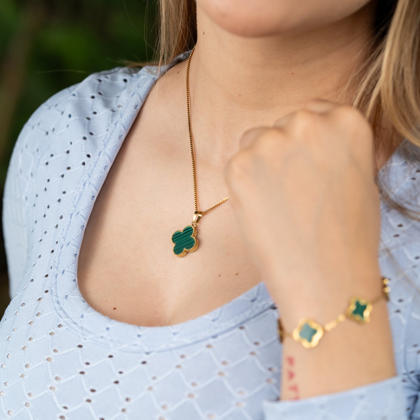 Combo Dama VC Trébol Verde Ref116 + Ref41