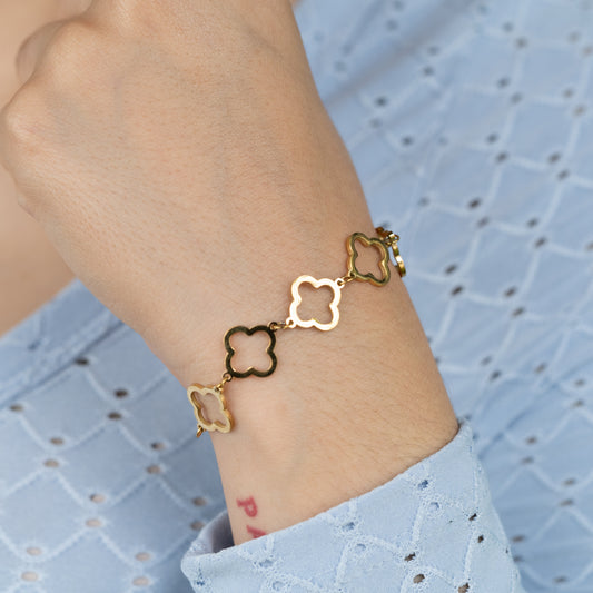 Pulsera Mujer VC Trebol - Ref010