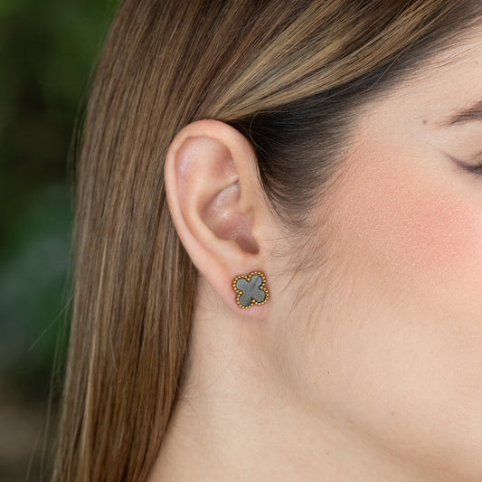 Aretes VC Negro - Ref138