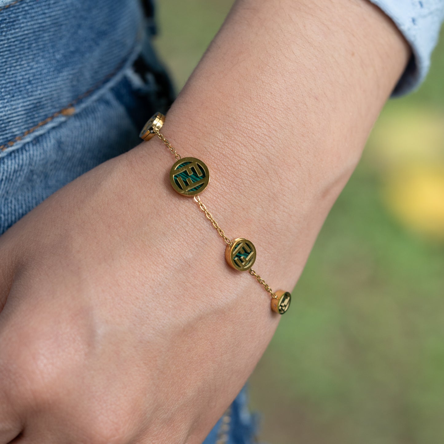 Pulsera Mujer FND Verde - Ref034