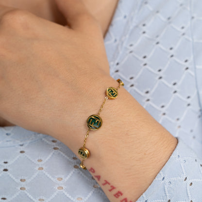 Pulsera Mujer FND Verde - Ref034