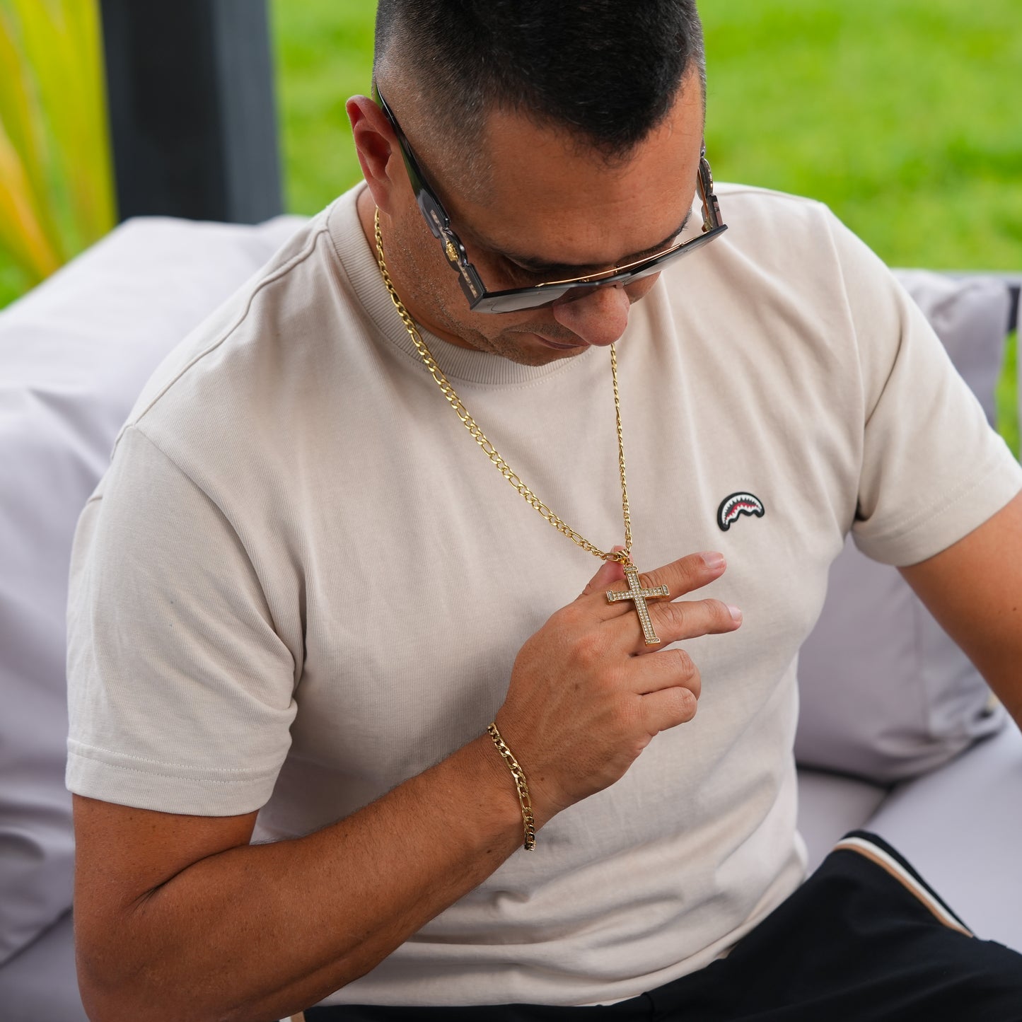 Combo Cadena y Pulsera Cartier + Dije