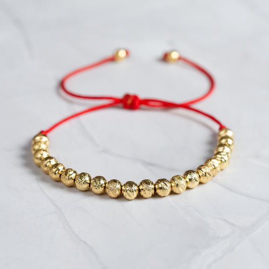 Manilla Hilo Rojo Diamantada 20 B