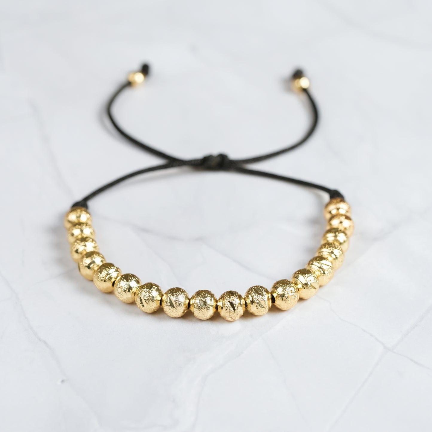 Manilla Hilo Negro Diamantada 18 B