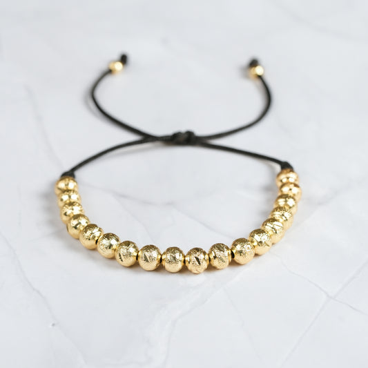 Manilla Hilo Negro Diamantada 18 B