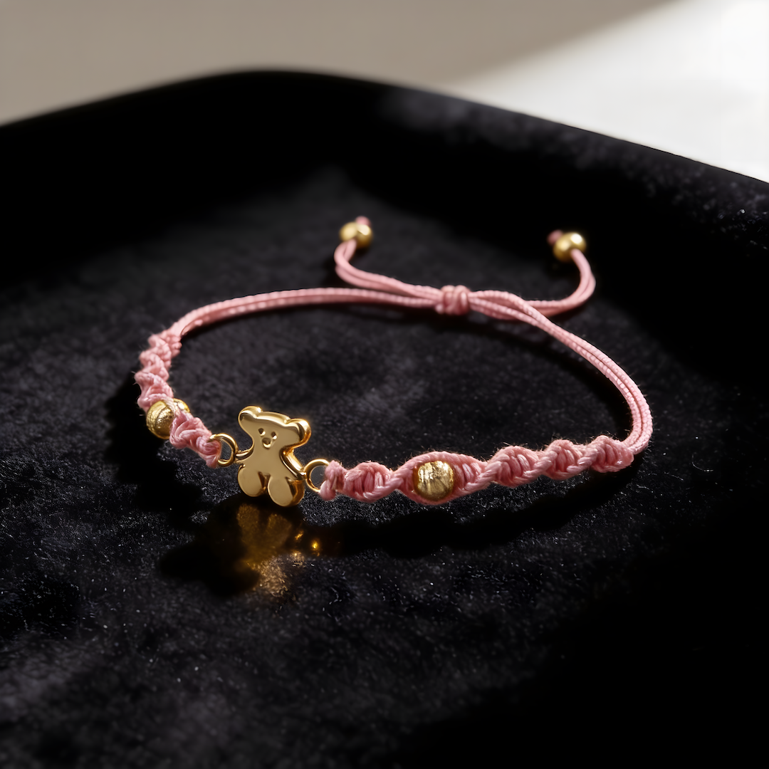 Manilla Oso Hilo Rosa
