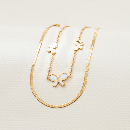 Tobillera Mariposas