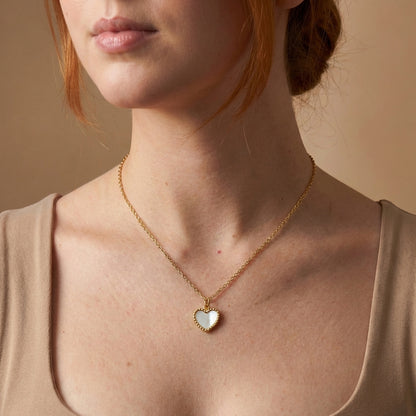 Cadena White Heart Mujer