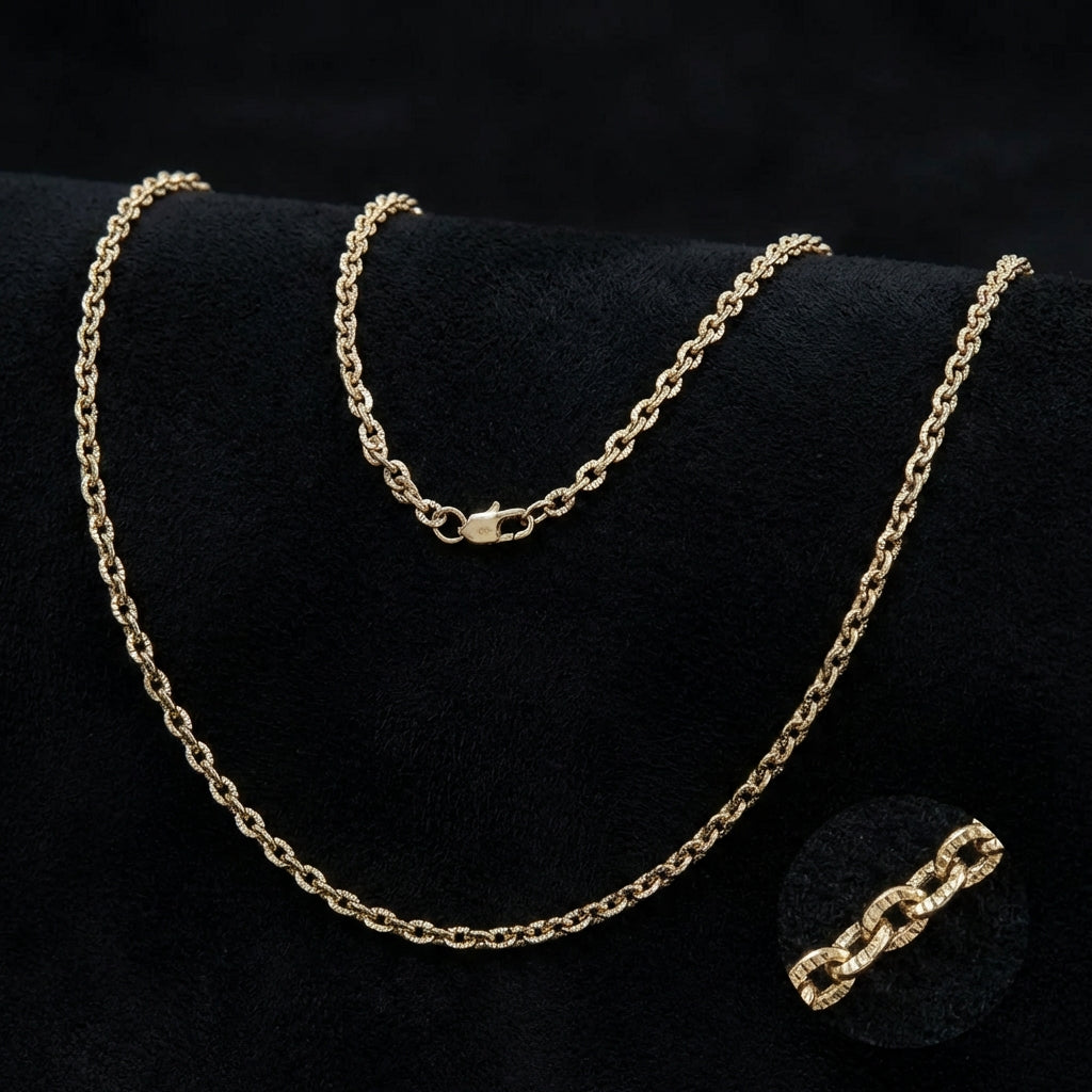 Cadena Ovalo Hombre
