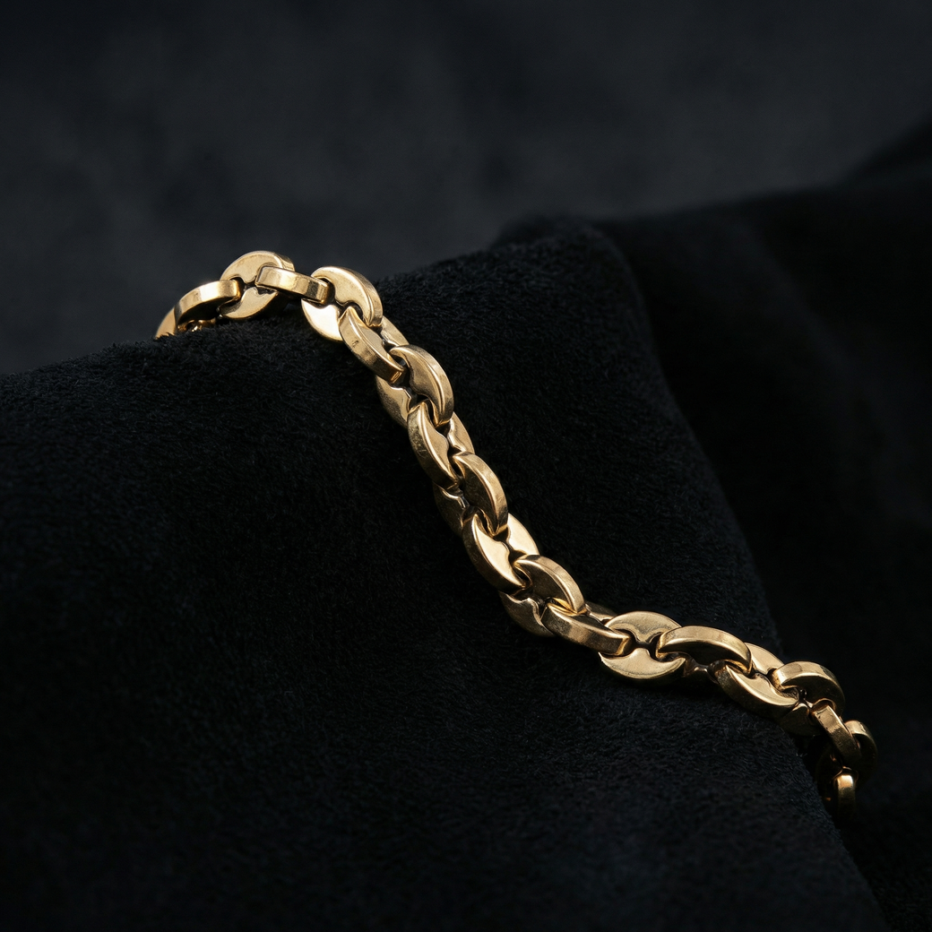 Pulsera Grano Doble Hombre
