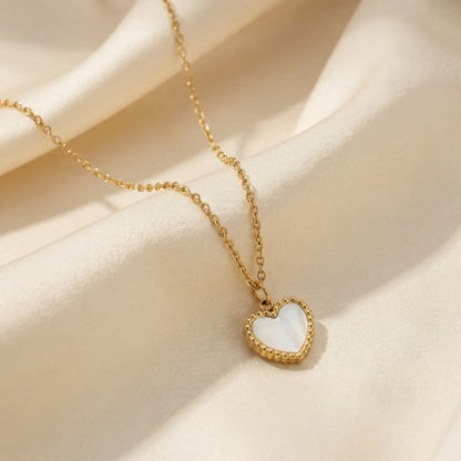 Cadena White Heart Mujer