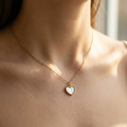 Cadena White Heart Mujer