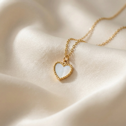 Cadena White Heart Mujer